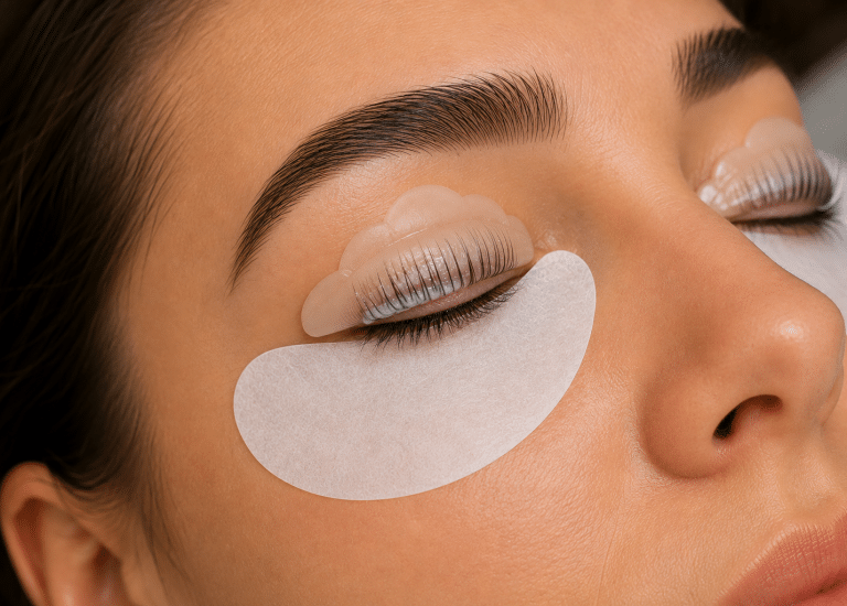 Lash lifting and tinting