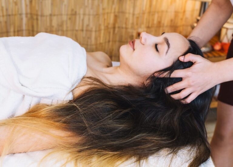 Indian head massage