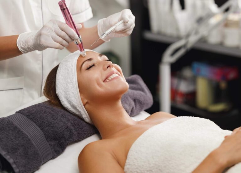 Facial aesthetic route